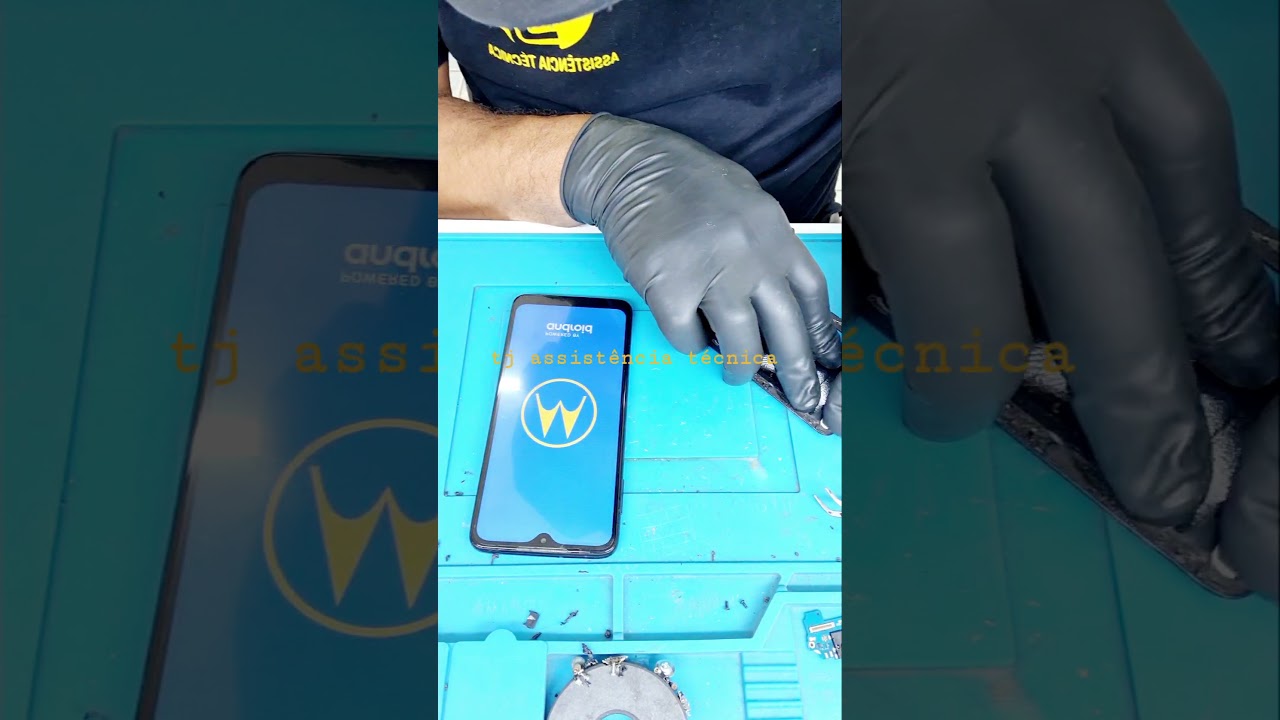 Troca da frontal do moto one macro