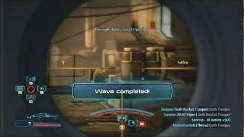 Multiplayer Gold Run (Firebase Ghost Waves 1-3): Mass Effect 3