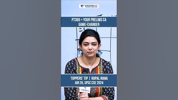 PT365 = Your Prelims CA Game-Changer