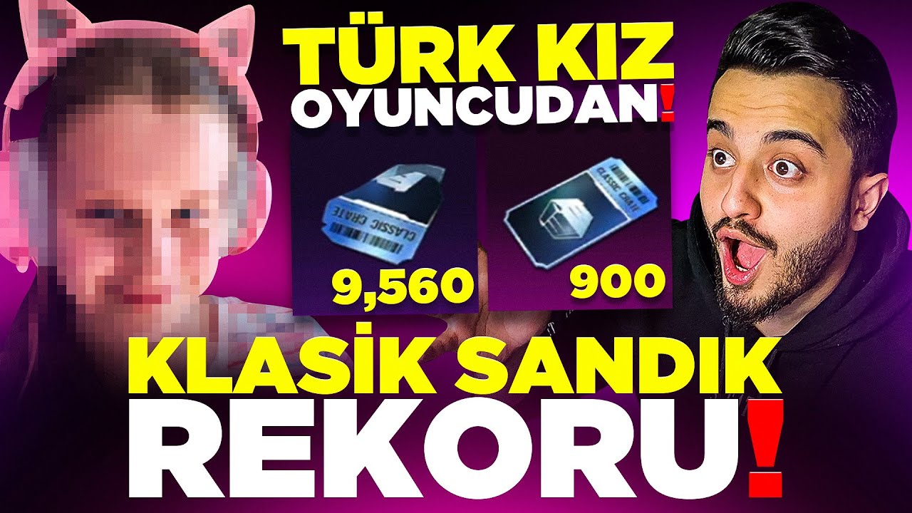 TÜRK KIZDAN DÜNYA REKORU GELDİ! 12 AY KLASİK AÇMAMIŞ! PUBG Mobile