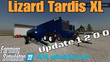 Lizard Tardis XL / UPDATE for all platforms on FS22