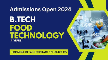 B.Tech in Food Technology: Your Path to Innovation at Vignan