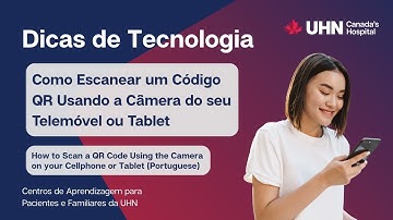Como Escanear um Código QR Usando a Câmera do seu Telemóvel ou Tablet