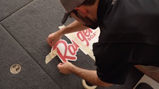Ranger Boats Carpet Graphics - How to Install