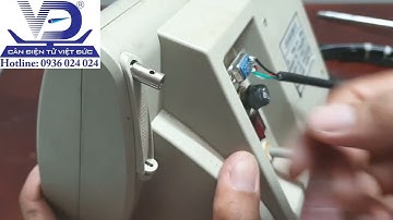 Cách cal chỉnh cân điện tử a12e