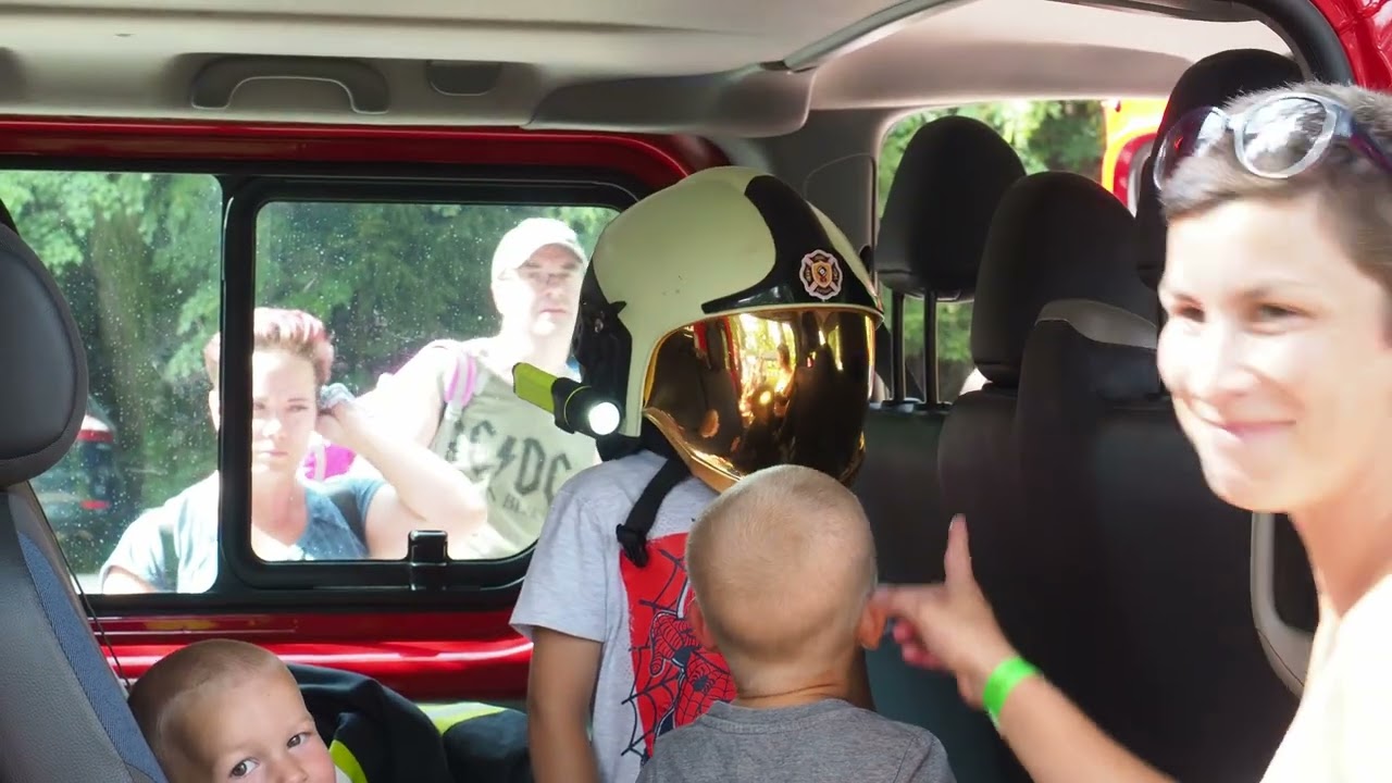 Den s hasiči u rybářské chaty Rosnička