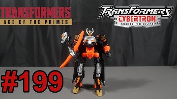 Transformers Age of The Primes Deluxe Class Cybertron Sideways (Walmart) Review 199