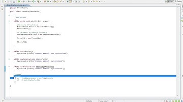 Java thread how does synchronization works job interview question interviewdot