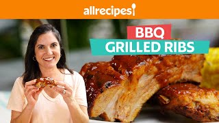 Make Easy, Tender BBQ Grilled Ribs & Sauce l Perfect Summer Barbecue