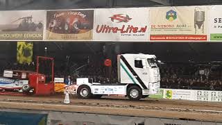 Volvo van Dijk Ny Titan indoor Assen Truck Pulling run 2