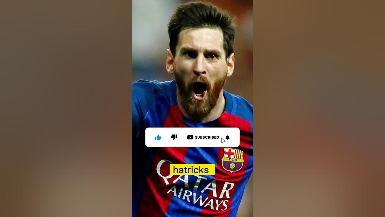 How many Hattricks has MESSI Scored in La Liga? YouTube