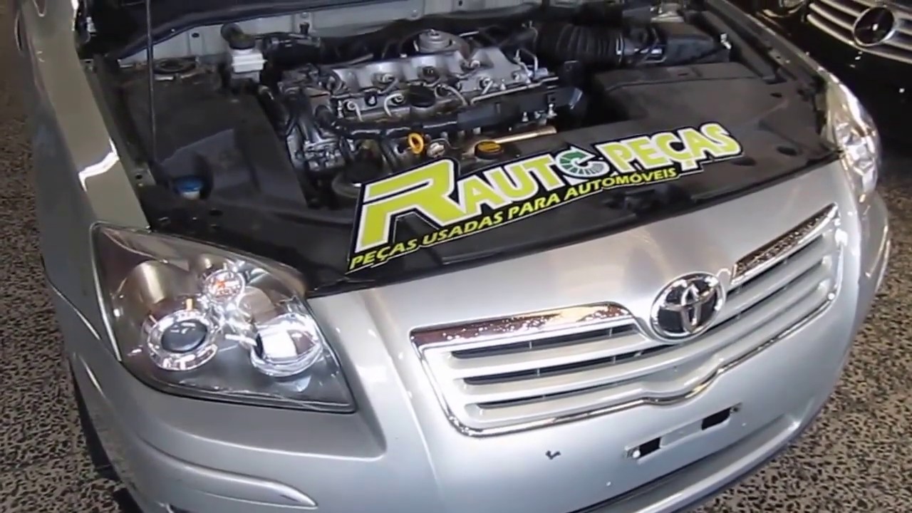 Motor engine Toyota Avensis 2 0 D4D YouTube