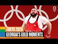 🇬🇪 🥇 Georgia's gold medal moments at #Tokyo2020 | Anthems