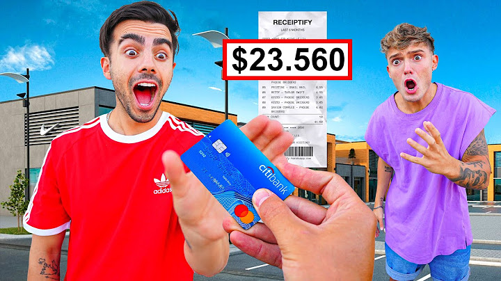 LE DOY MI TARJETA DE CREDITO A MI AMIGO POR 24 HORAS!