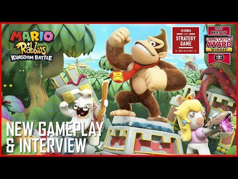 Mario + Rabbids: Donkey Kong’s Adventure | New Gameplay Details and Interview | Ubisoft [NA]