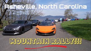 SUPERCAR Mountain Rally! *CRAZY* Weekend In Asheville!