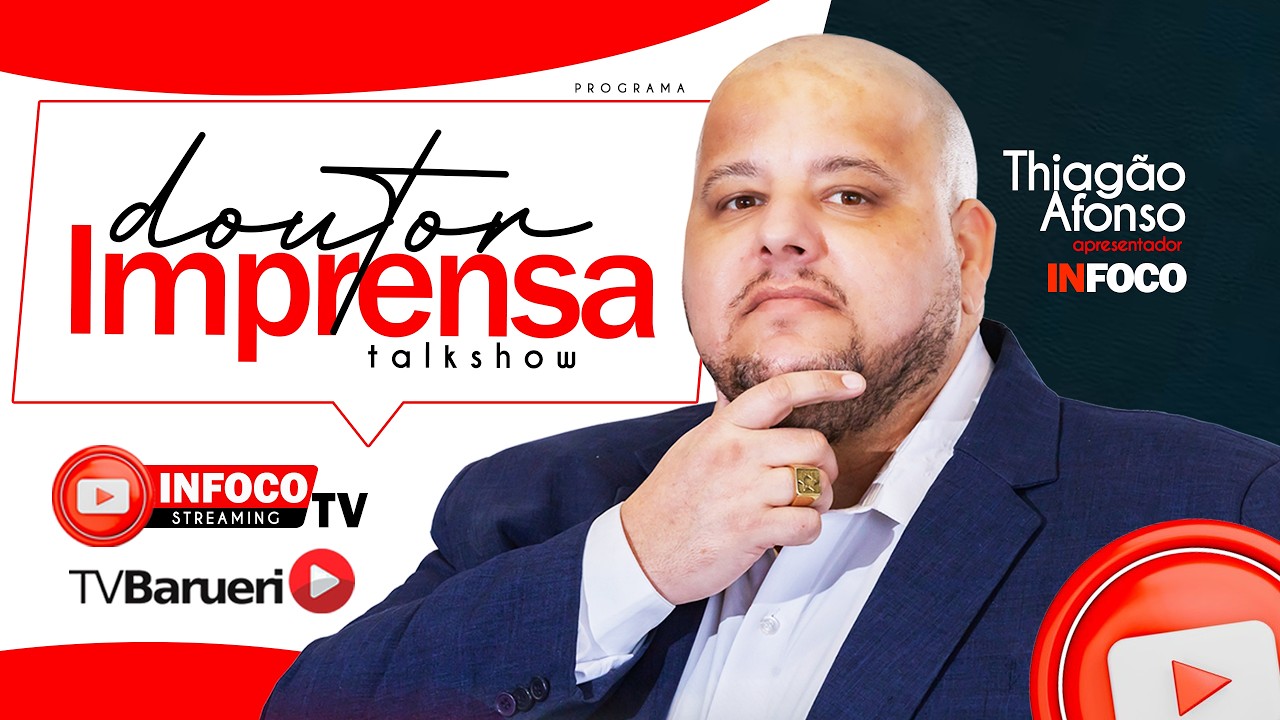 Doutor Imprensa - Thiagão Afonso - Convidada:  Ana Paula Oliveira Palestrante - Quer Uma Mãozinha?