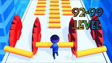 Roof Rails Update Gameplay Walkthrough (ios,android ) Part 2 | Level 92-99