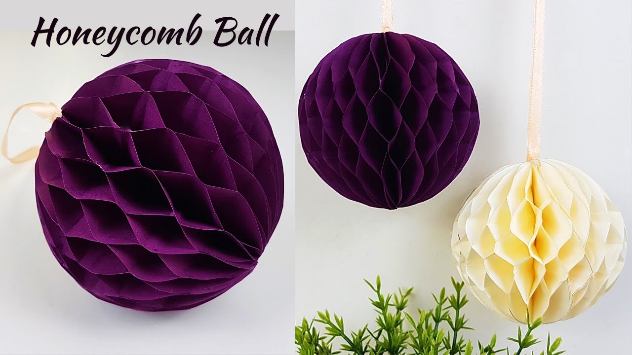 How to make Giant Party Decor, using Honeycomb balls. · The Glitzy Pear