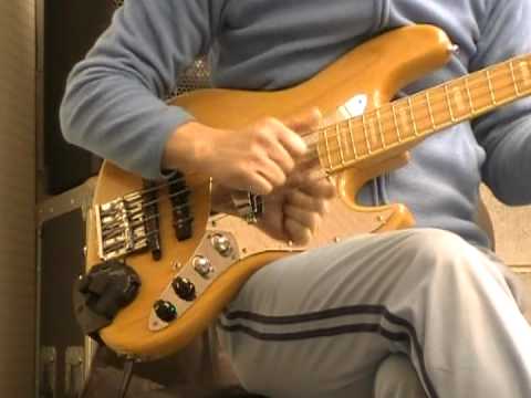 1990 Fender Japan Jazz Bass Bartolini XTCT modifie...