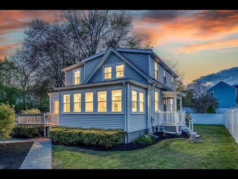 1360 Great Plain Avenue, Needham, MA home video tour