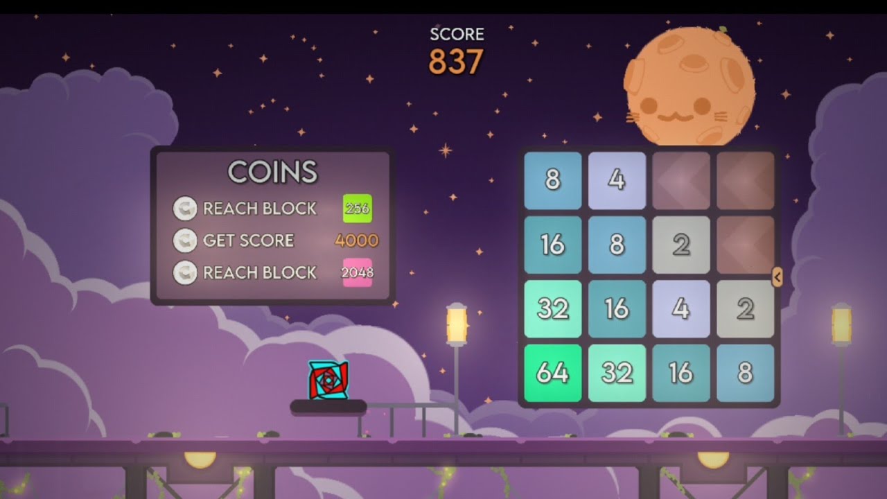 2048 Game in Geometry Dash 2.2 - YouTube