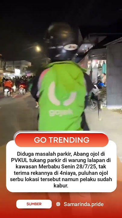 VIRAL: PARKING ATTORNEY CHARGING 4 MONEY ON THE MOTORCYCLE IN THE MERBABU AREA, THREATENING TO US...