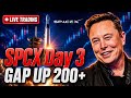 SpaceX Overnight Gap Up 📈 $QQQ Near All-Time High | Live Trading Stock Market Today $SPCX