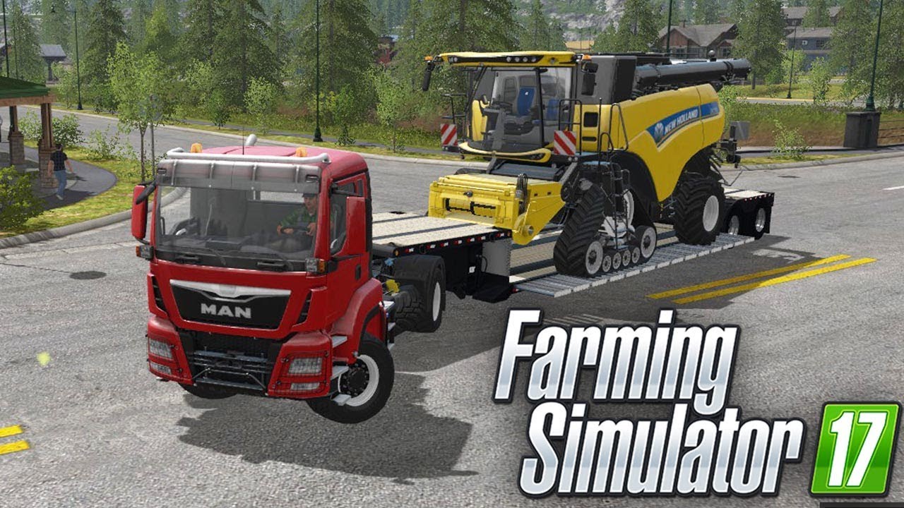 PRANCHA PARA TRANSPORTE MUITO SHOW! | FARMING SIMULATOR 17 | PT-BR |