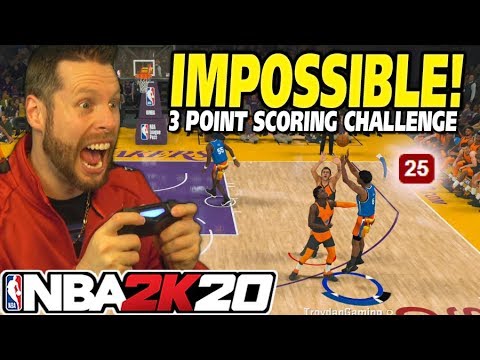 The Impossible NBA 2K20 3-Point Challenge