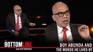 The Bottomline: Boy Abunda's life lessons