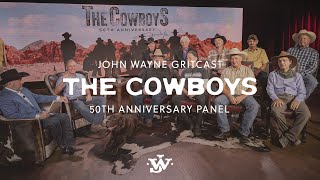 John Wayne's The Cowboys 50th Anniversary Full Panel