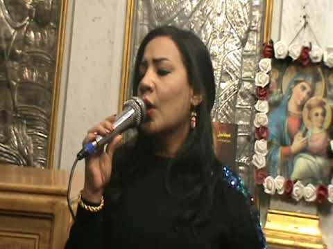 ترنيمة مين أحن منك التجأ اليه للمرنمة سامية سمير فى الأحتفال بالعيد 44 لسيامة القمص ميخائيل شفيق