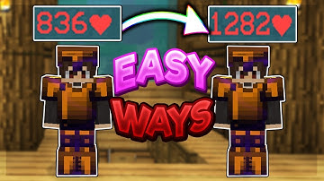 How to get 1000+ HEALTH! (Hypixel Skyblock Guide)