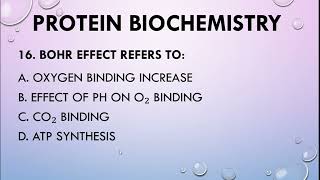 Protein Biochemistry Mcq || Episode 15