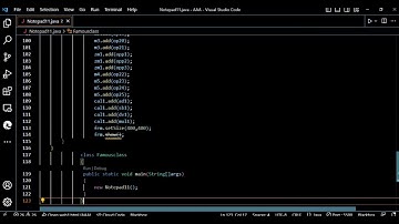 create ( notepad ) model using- Java programming language