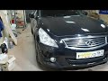 Infiniti G 25. Лечим штатный плохой свет. Замена линз.