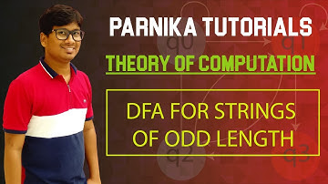 L 15: Construct a DFA over alphabets {a,b} for Language L contains strings of ODD length.