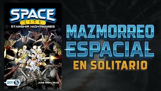 SCI-FI HORROR en SOLITARIO | Space Lite Starship Nightmares screenshot 2