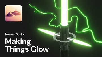 Nomad Sculpt: Making Things Glow