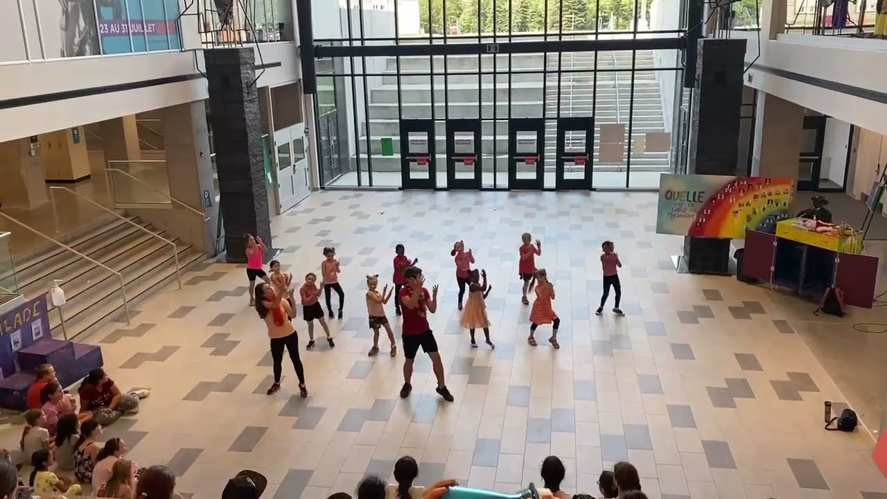 Buzz danse avec le camp Choréo groupe 1- Semaine 8 - Collège Montmorency