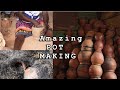 Clay Pot making in Tamale Ghana