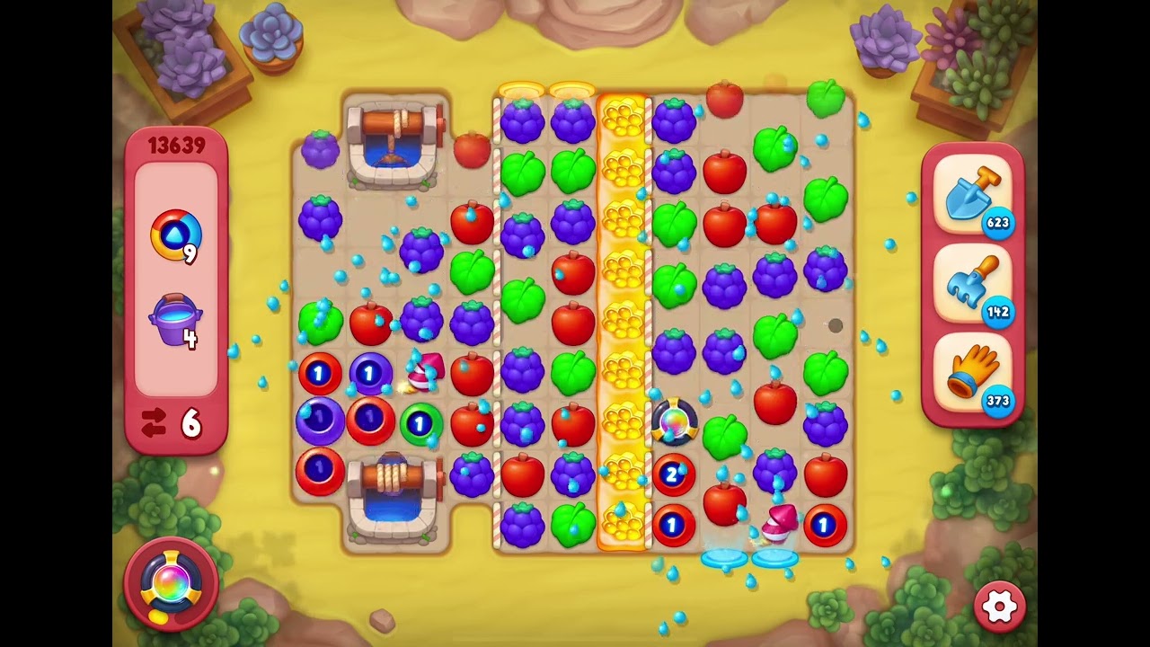 GardenScapes Level 13639 no boosters - YouTube