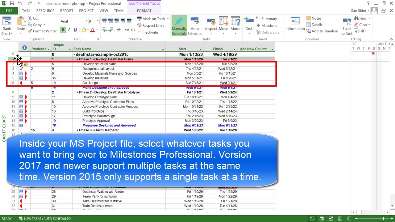 microsoft project professional tutorial