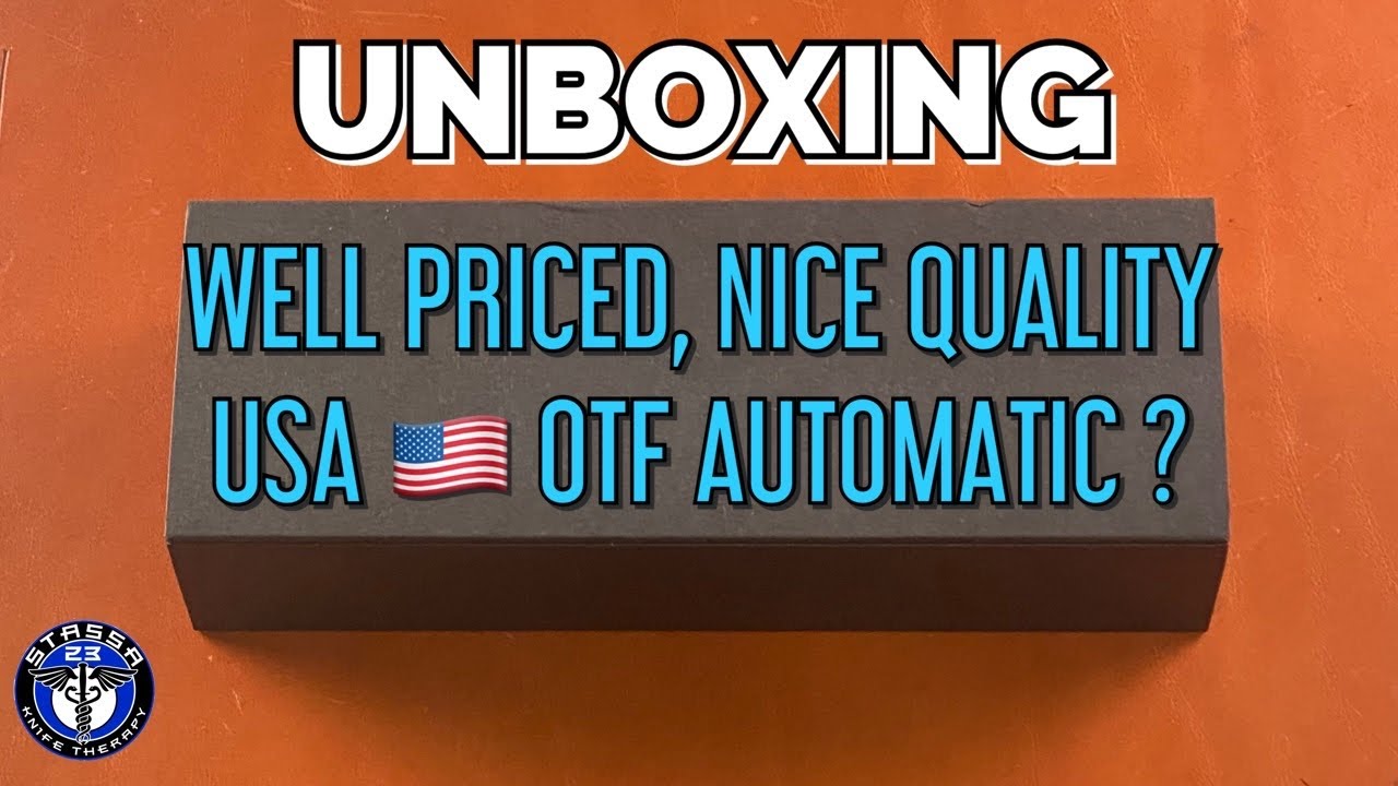 Nice USA 🇺🇸 Made OTF At a Good Price? Stassa 23 Unboxing