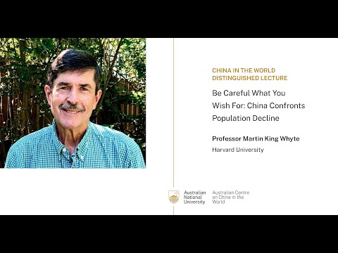 CIW Distinguished Lecture | Be Careful What You Wish For: China Confronts Population Decline