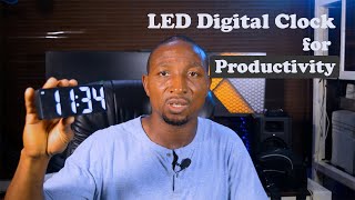 LED Productivity Digital Clock | GH0712L screenshot 4