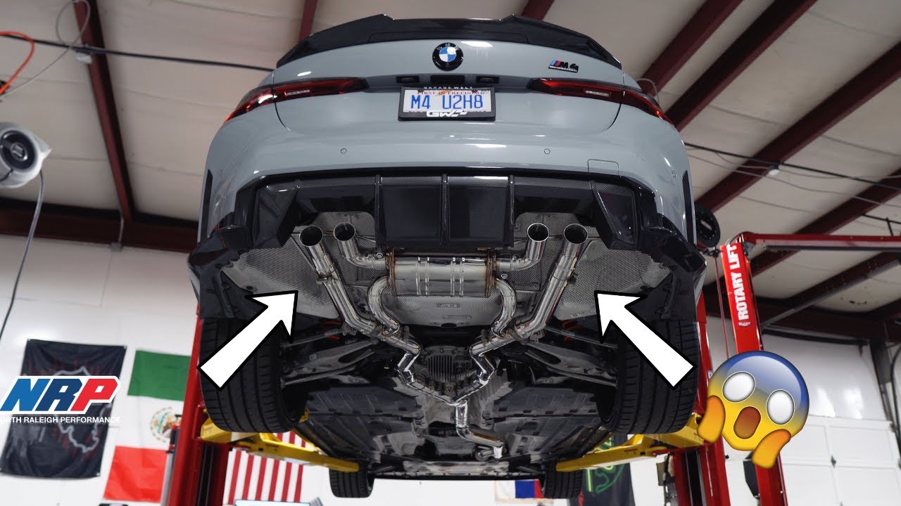 G82 BMW M4 VALVETRONIC EXHAUST INSTALL! (Sound Clips!) - YouTube