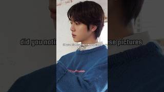 did you notice anything in these pictures of jin ??