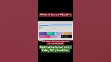 Software para casas de cambio de divisas, para todo Latinoamérica.